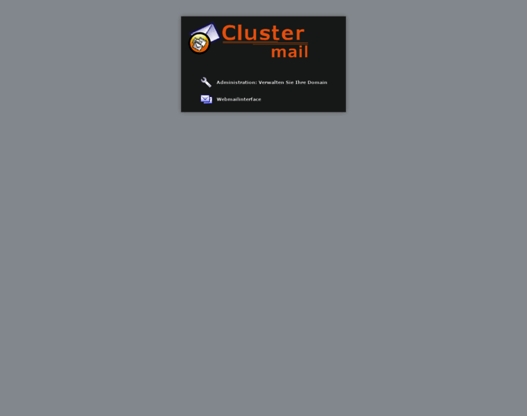 Clustermail.de thumbnail Clustermail.de thumbnail