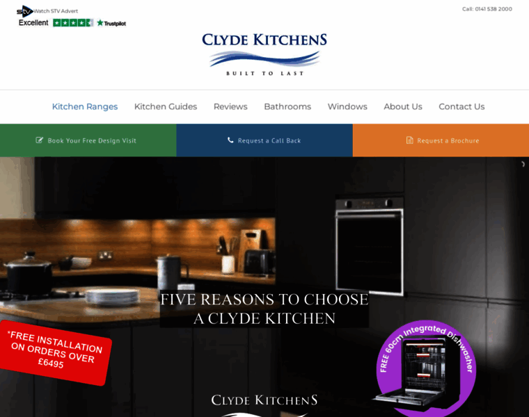 Clydekitchens.co.uk thumbnail