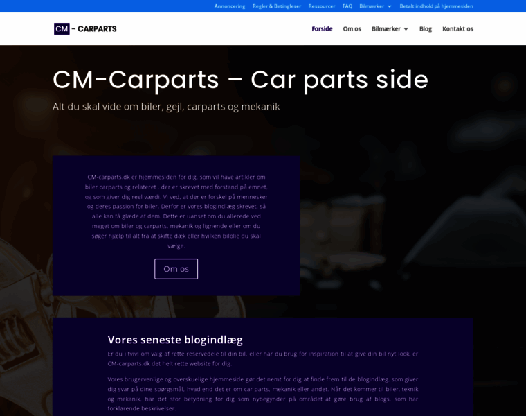 Cm-carparts.dk thumbnail