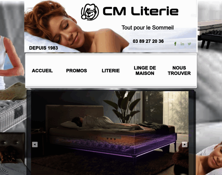 Cm-literie.fr thumbnail