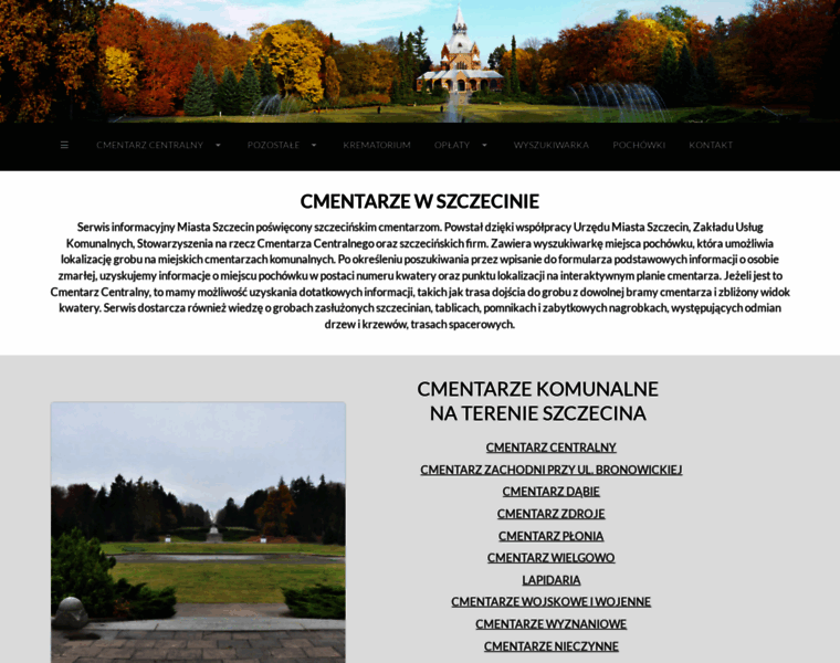 Cmentarze.szczecin.pl thumbnail