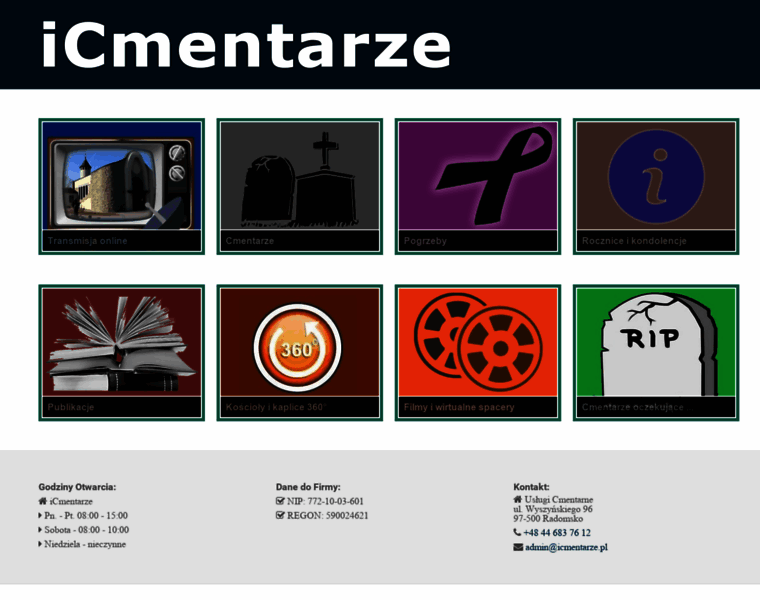 Cmentarzeradomsko.pl thumbnail Cmentarzeradomsko.pl thumbnail