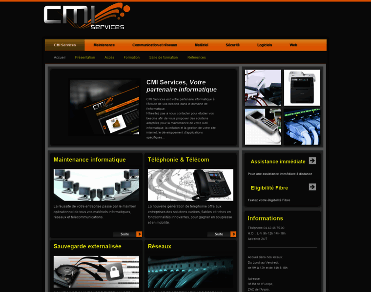 Cmi-services.info thumbnail