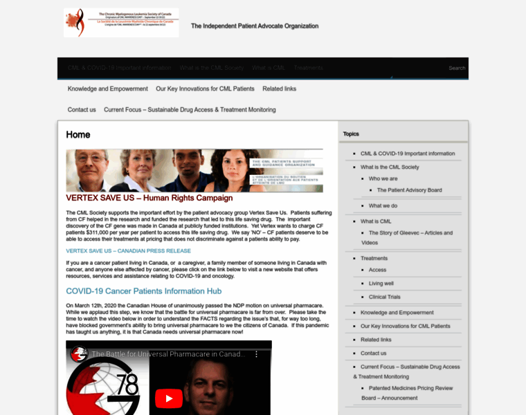 Cmlsociety.org thumbnail
