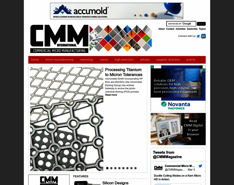 Cmmmagazine.com thumbnail