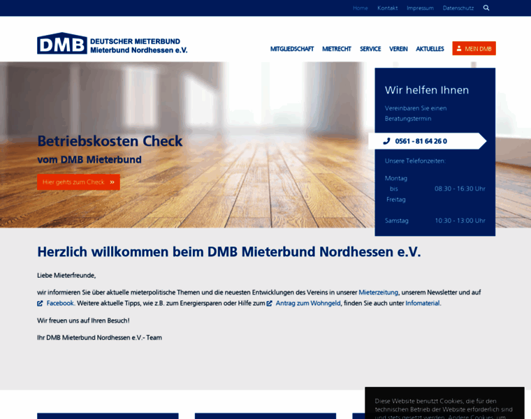 Cms-mieterbund-nordhessen.de thumbnail