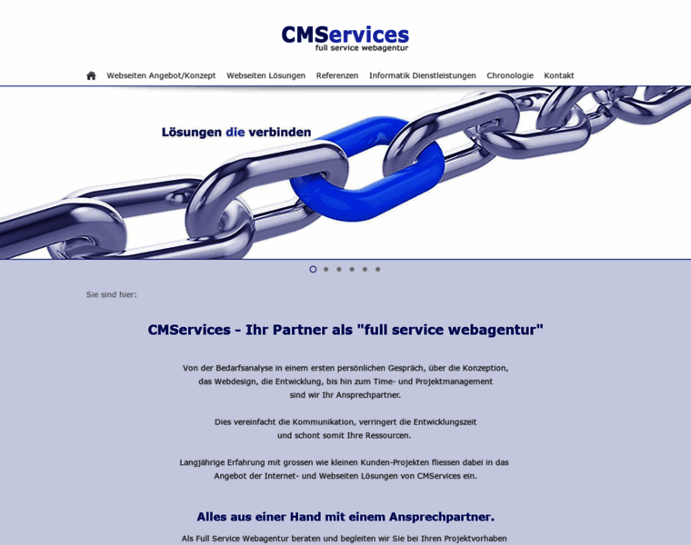 Cmservices.ch thumbnail