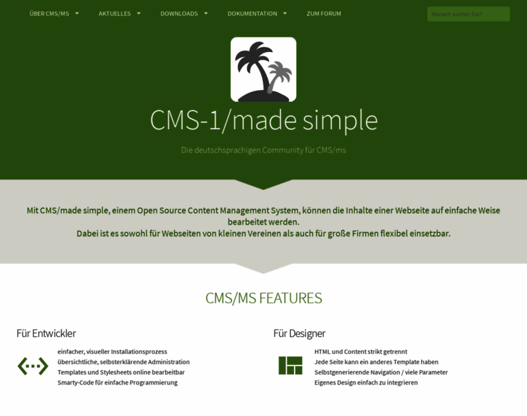 Cmsmadesimple.de thumbnail