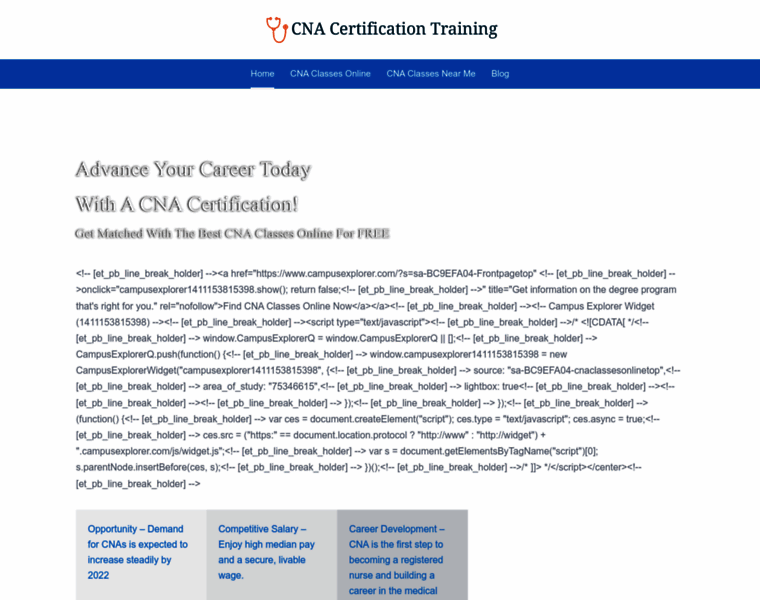 Cnacertification-training.com thumbnail