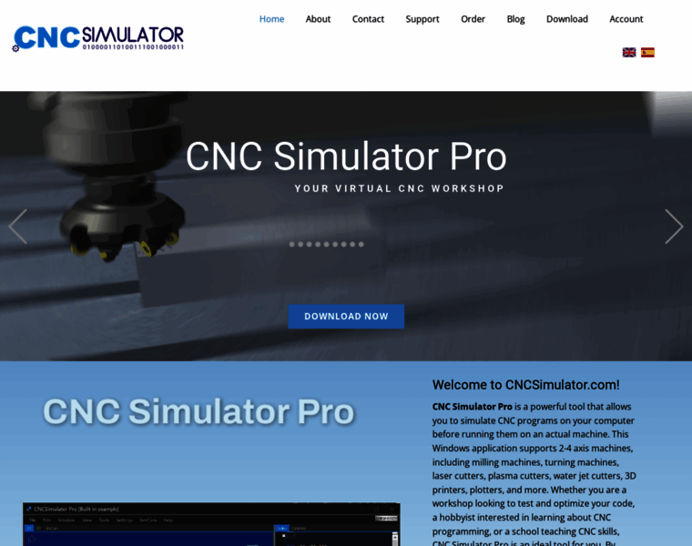 Cncsimulator.info thumbnail