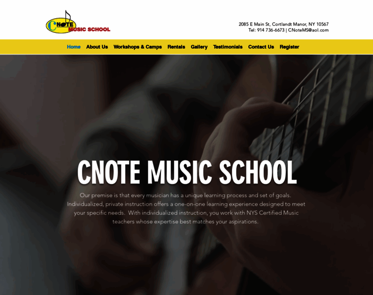 Cnotemusicschool.com thumbnail
