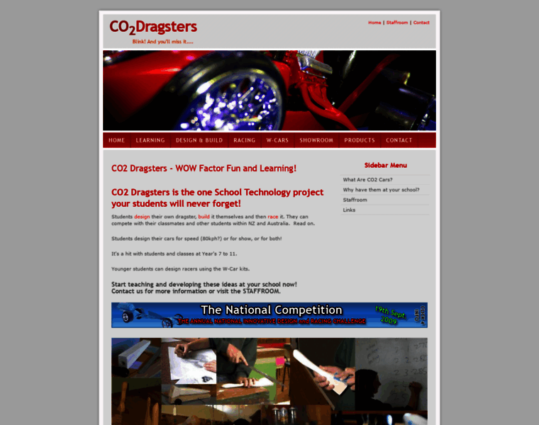 Co2dragsters.co.nz thumbnail