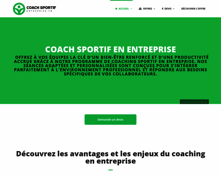 Coach-sportif-entreprise.fr thumbnail