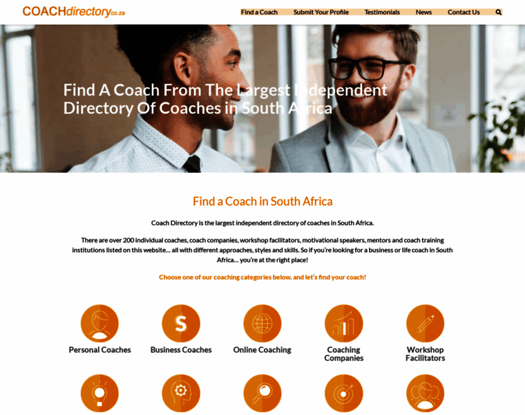 Coachdirectory.co.za thumbnail