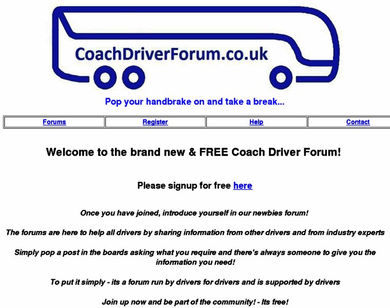 Coachdriverforum.co.uk thumbnail