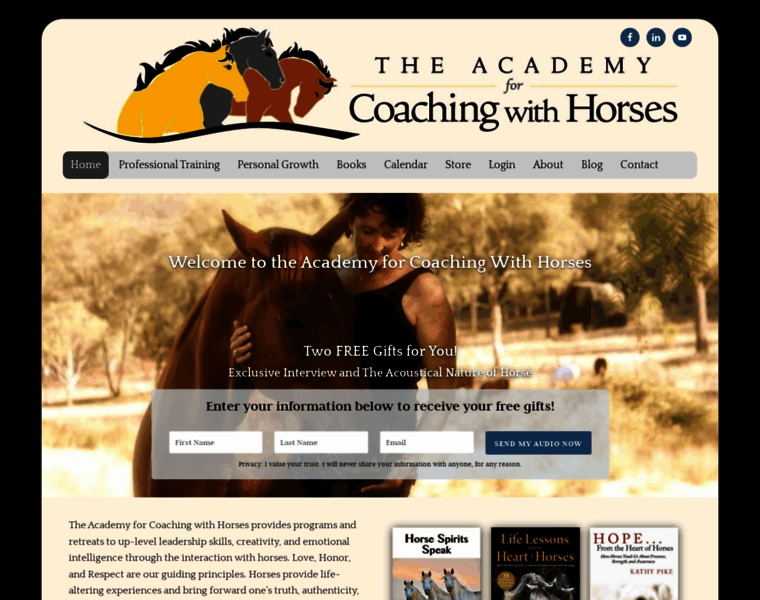Coachingwithhorses.com thumbnail