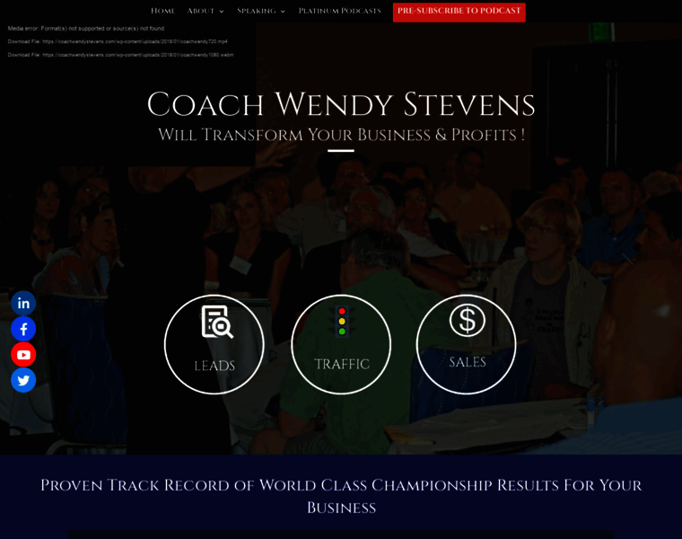 Coachwendystevens.com thumbnail