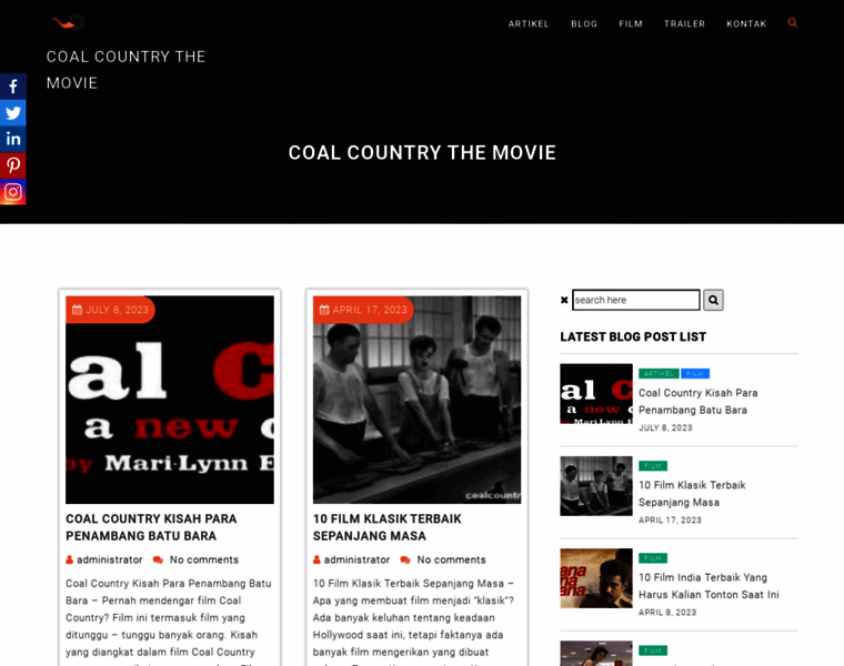 Coalcountrythemovie.com thumbnail