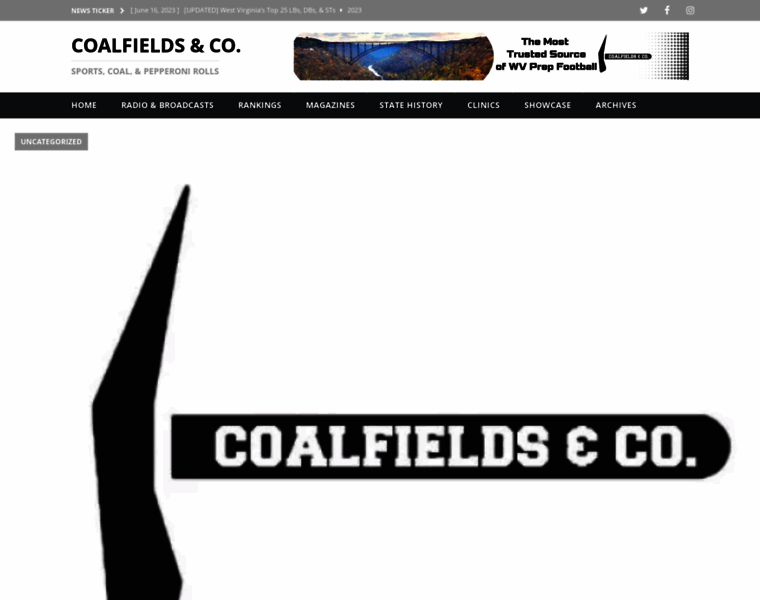 Coalfields.org thumbnail