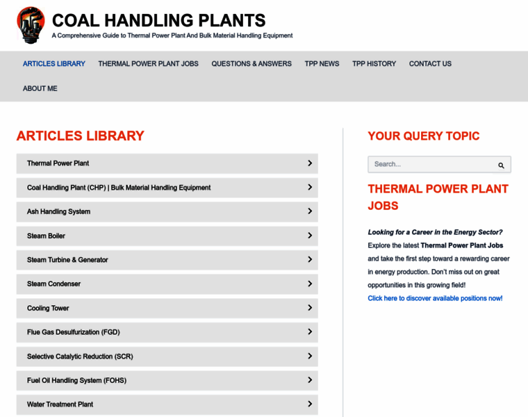 Coalhandlingplants.com thumbnail