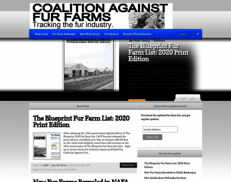 Coalitionagainstfurfarms.com thumbnail