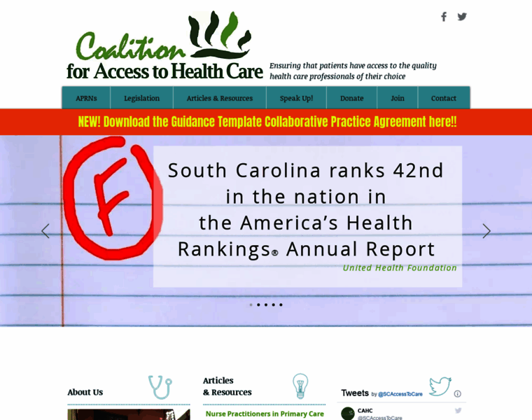 Coalitionforaccesstohealthcare.com thumbnail
