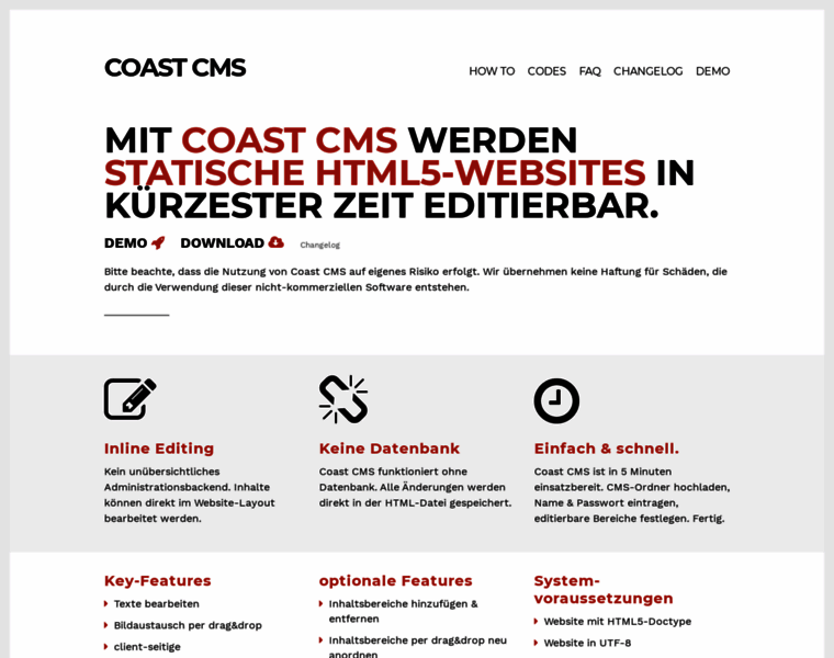 Coast-cms.de thumbnail