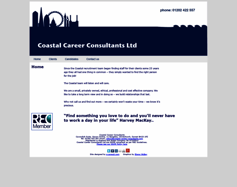 Coastal-career-consultants.com thumbnail
