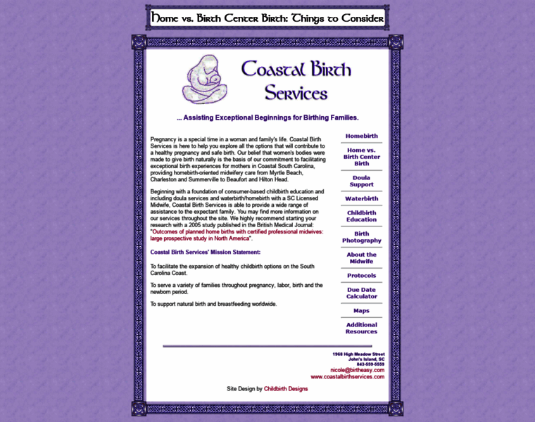 Coastalbirthservices.com thumbnail