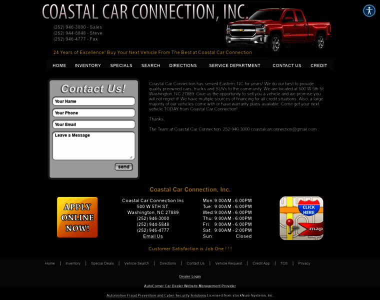 Coastalcarconnection.com thumbnail