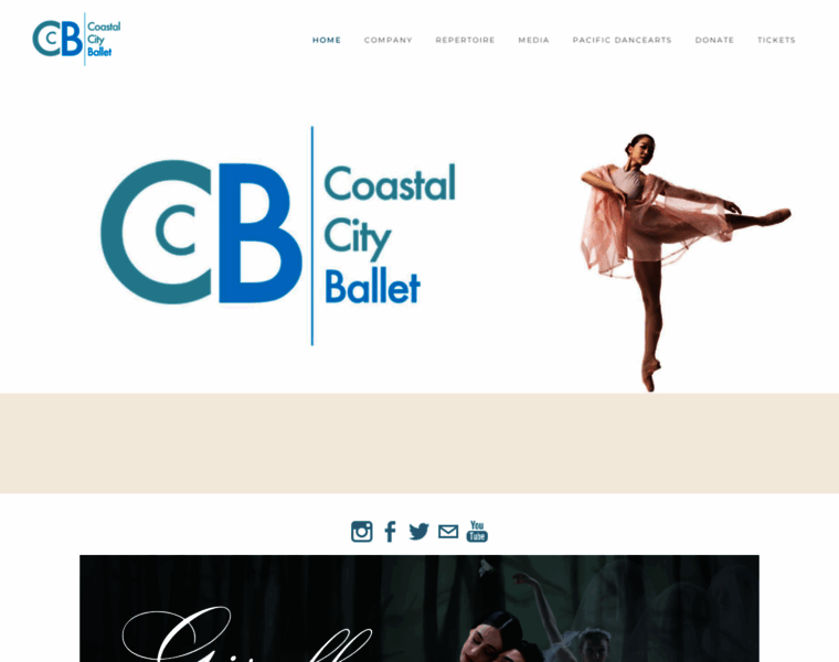 Coastalcityballet.com thumbnail