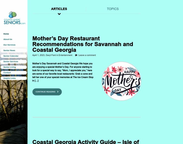 Coastalempireseniors.com thumbnail
