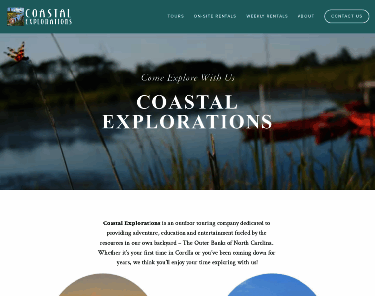 Coastalexplorations.com thumbnail