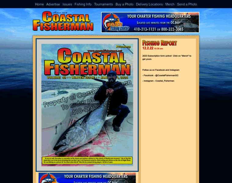 Coastalfisherman.net thumbnail