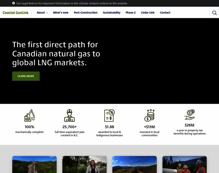 Coastalgaslink.com thumbnail