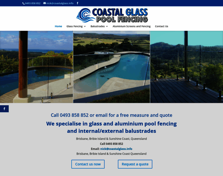 Coastalglasspoolfencing.com.au thumbnail
