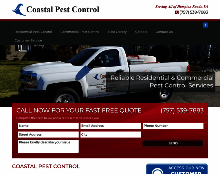 Coastalpestcontrol.com thumbnail