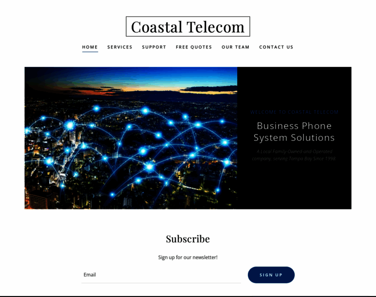 Coastaltelecom.net thumbnail