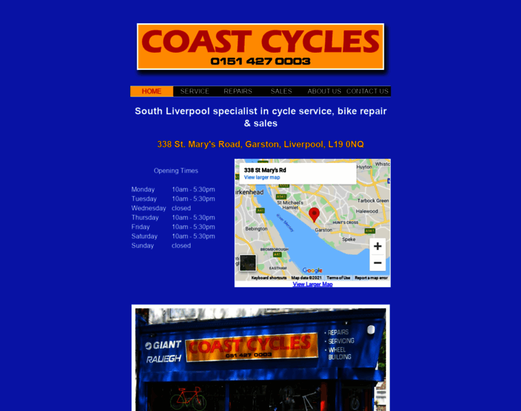 Coastcycles.co.uk thumbnail