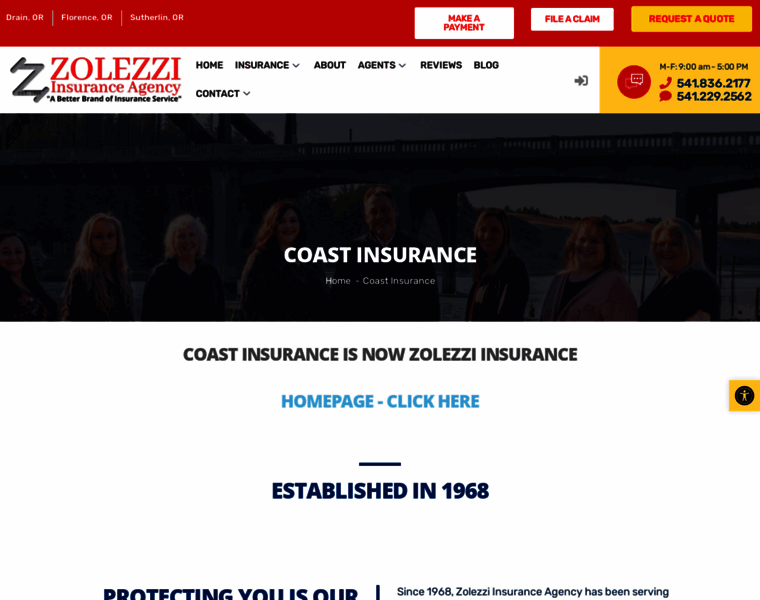 Coastinsurance.com thumbnail