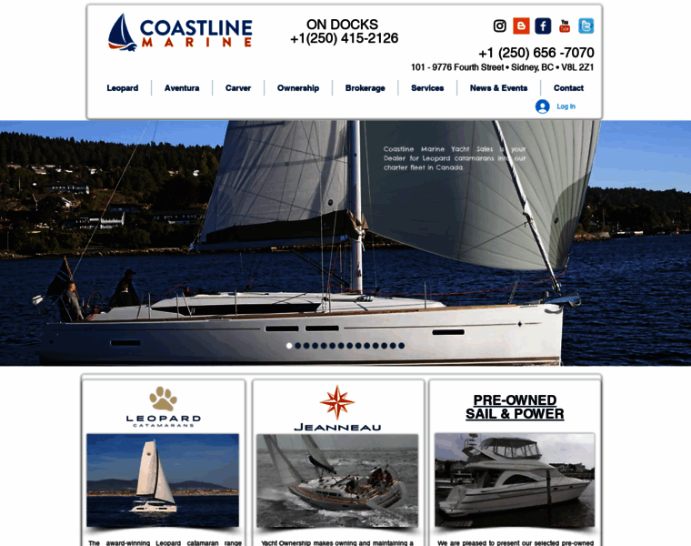Coastlinemarine.ca thumbnail