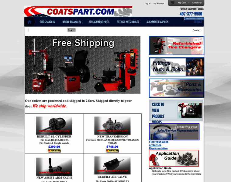Coatspart.com thumbnail