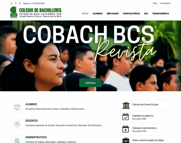 Cobachbcs.edu.mx thumbnail