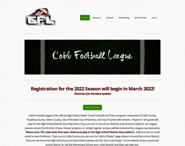 Cobbfootball.com thumbnail