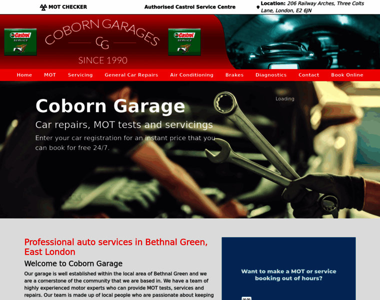 Coborngarage.co.uk thumbnail