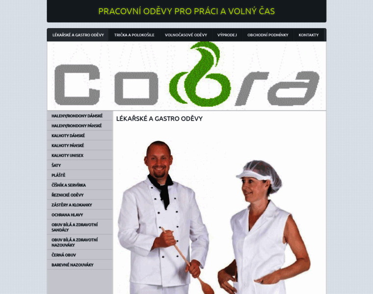 Cobra-pracovniodevy.cz thumbnail
