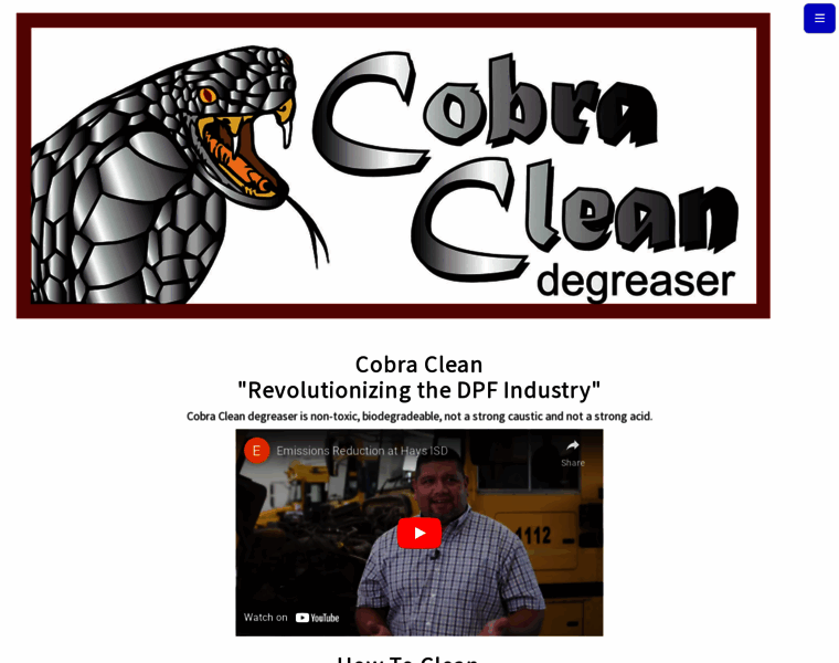 Cobraclean.com thumbnail