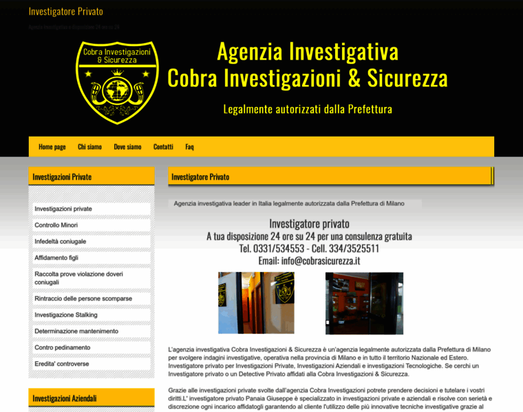 Cobrainvestigazioni.it thumbnail
