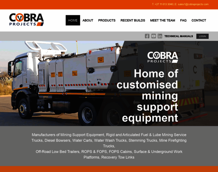 Cobraprojects.com thumbnail