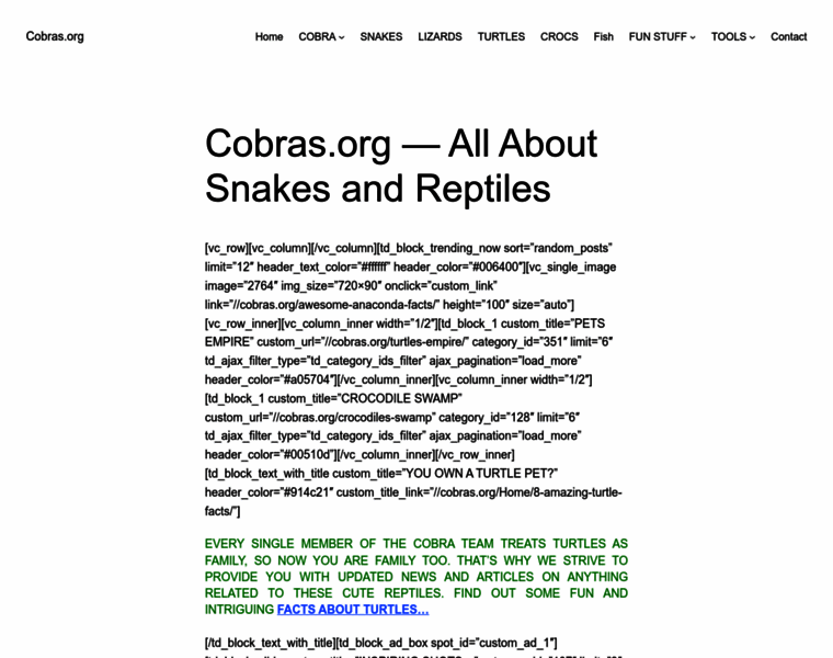 Cobras.org thumbnail